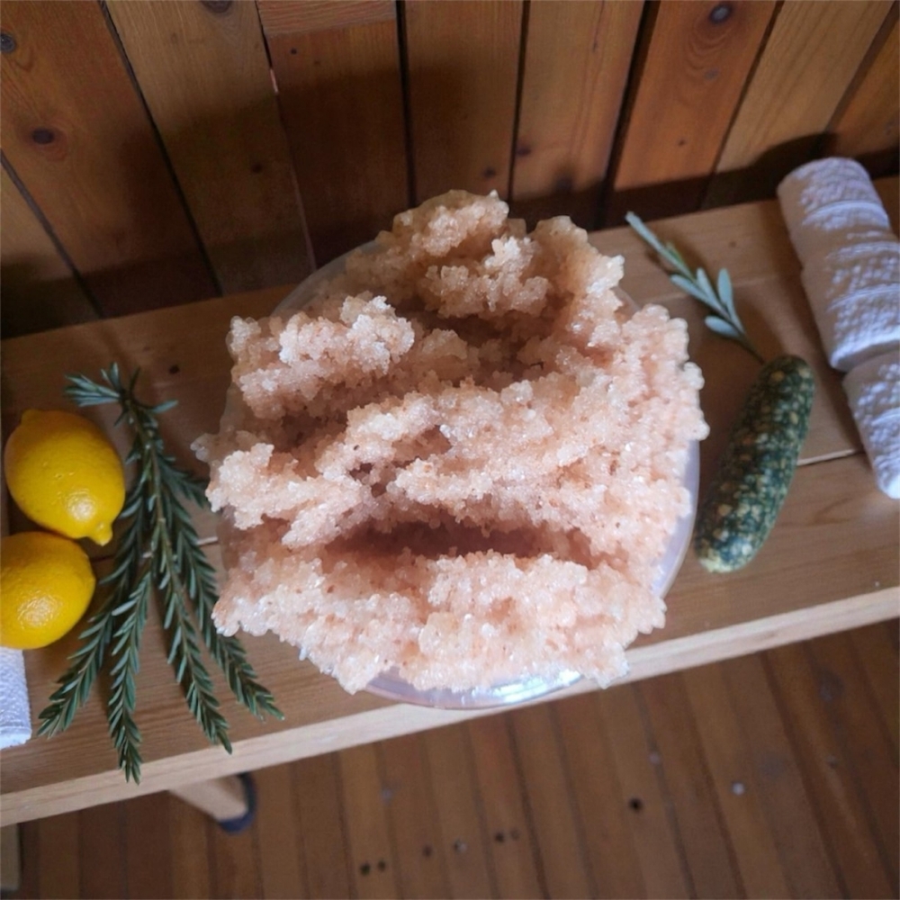 Orchid & Vine Exfoliation Retaliation Pink Himalayan Cellulite Scrub